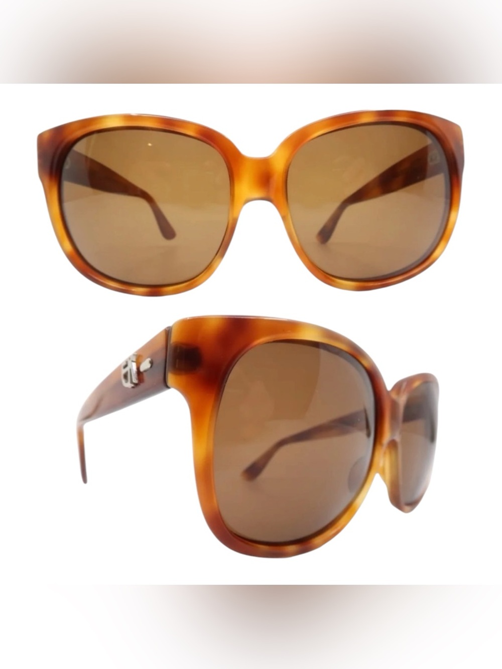 Vintage Emmanuelle Khanh Paris Sunglasses , Mod 16053 Made in France